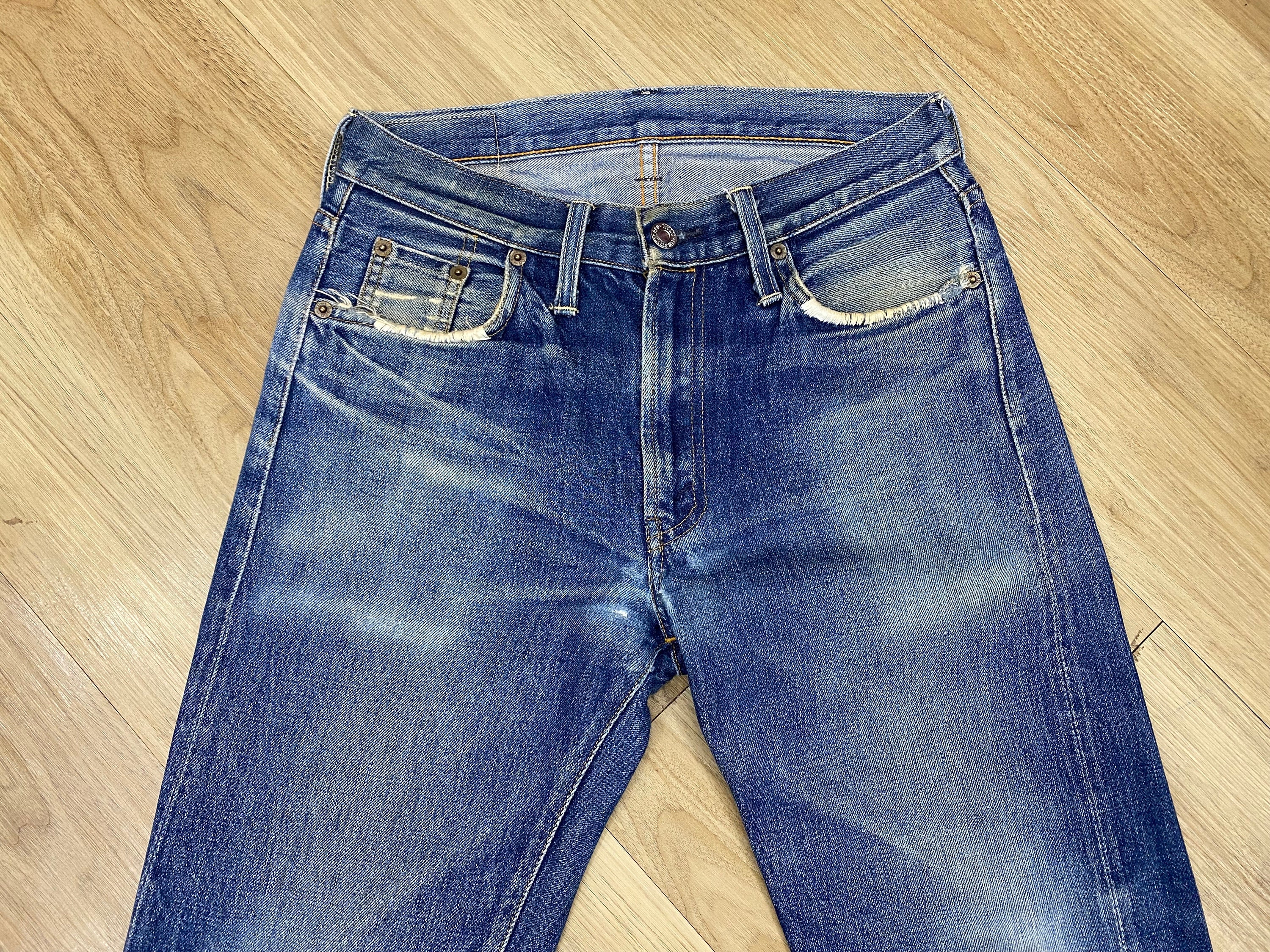 Size 30 Vintage Levi's 501zxx Zipper Redline Denime Big E - Etsy