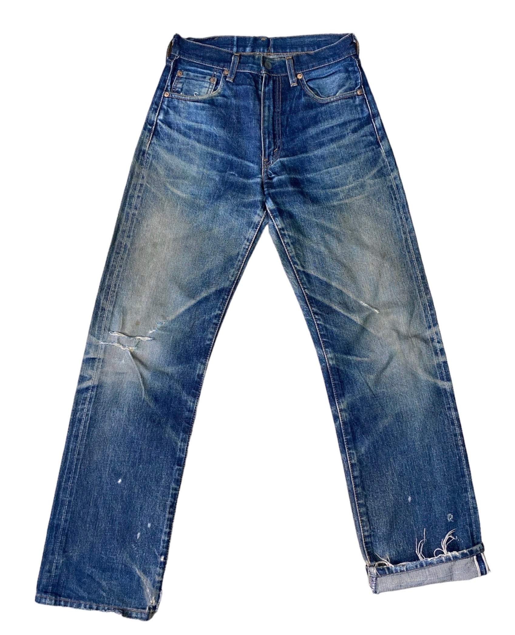 Size 29 Vintage Levi's 502 Redline Diatressed Big E - Etsy