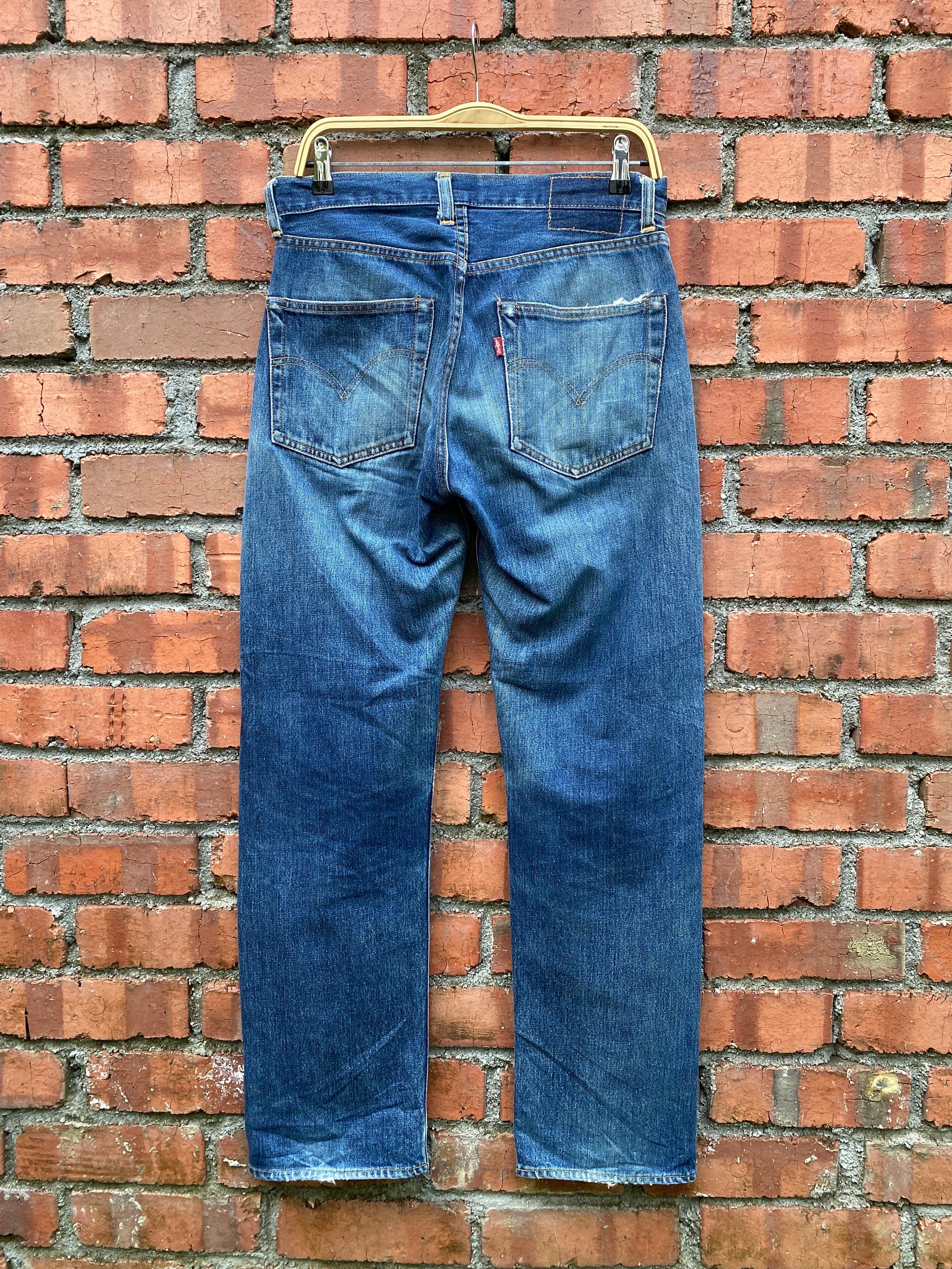 Size 32x31 Vintage Levi's 551 Redline Big E Made in USA - Etsy
