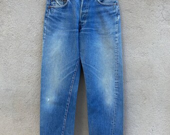 W31 Vintage 80s Levis 501 Redline #524 Selvedge Jeans - Etsy