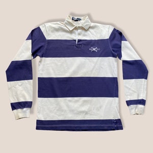 rare polo stripes ralph lauren 90s polo sport