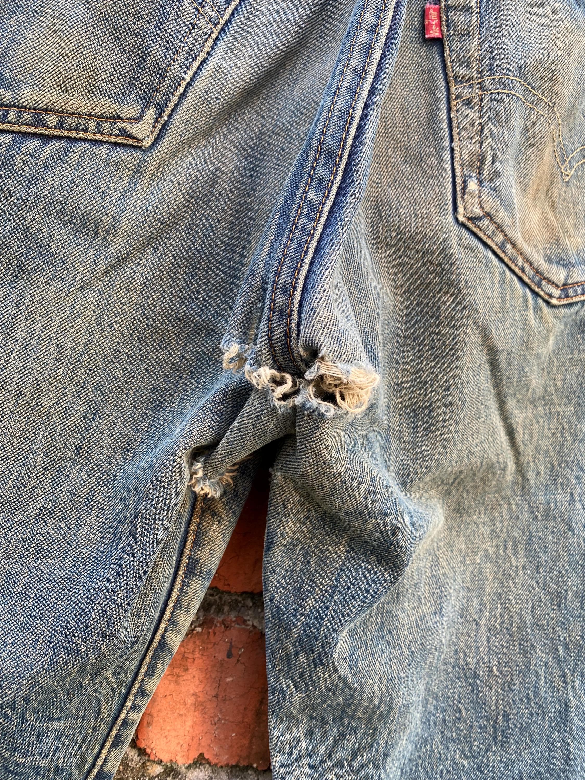 W31x32 Vintage Levi's 501xx Redline Distressed Made in USA - Etsy
