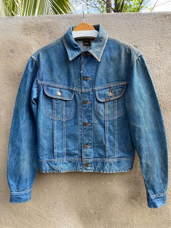 Size Medium Vintage Lee Denim Jacket Made in USA - Etsy Canada