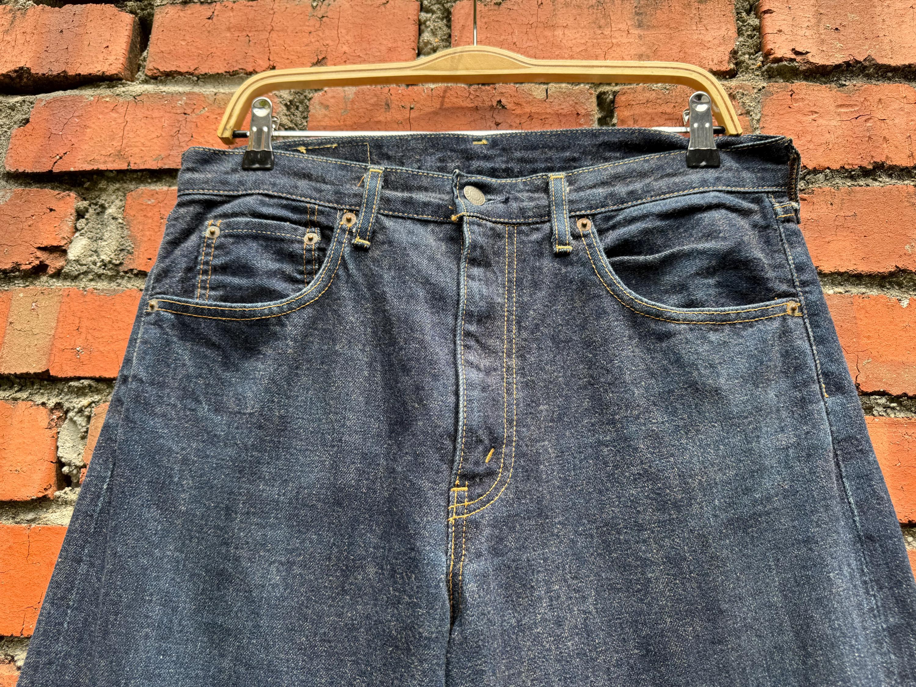 W33x47 Vintage Levi's 502 Big E Redline Made in JAPAN - Etsy