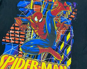 レアなスパイダーマングラフィックTシャツ - Etsy 日本