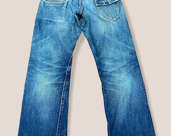 W30 Vintage 90s Levi's 702xx Selvedge Buckle Back Denim Jeans