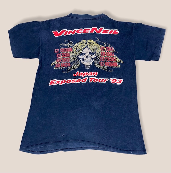Rare Vince Neil 90s Motley Crue Bsnd Shirt - Etsy