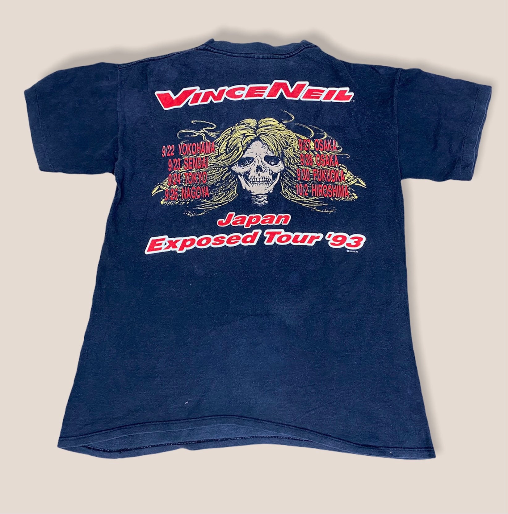 希少なヴィンス・ニール 90年代 モトリー・クルー bsnd シャツ - Etsy 日本