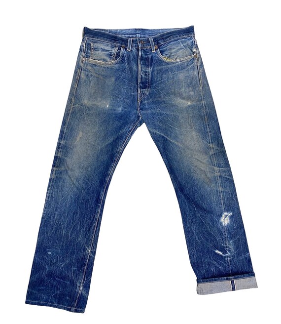 Size 32 Vintage Levi's S50XX 30 X 34 Distressed Redline - Etsy Size 32 Vintage Levi's S50XX 30 X 34 Distressed Redline - Etsy