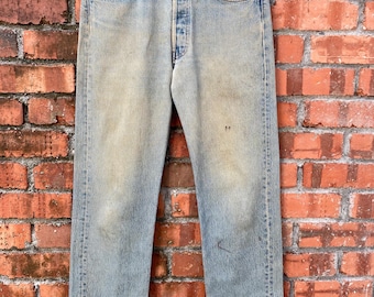 Vintage Levi's 55501 501XX Jeans Size 30 / Faded Distressed