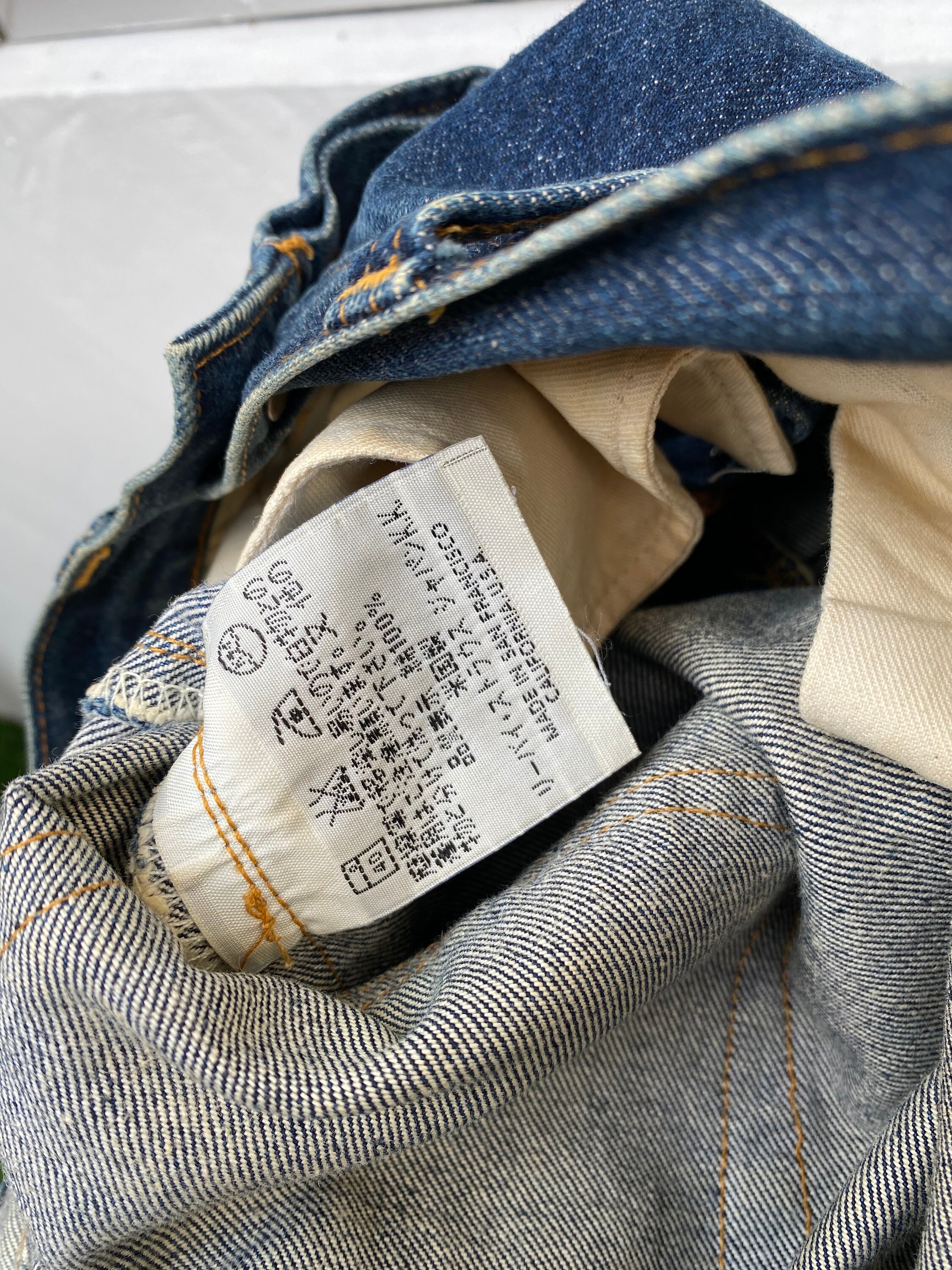 Size 34x30 Vintage Levi's 201xx Redline Big E USA - Etsy