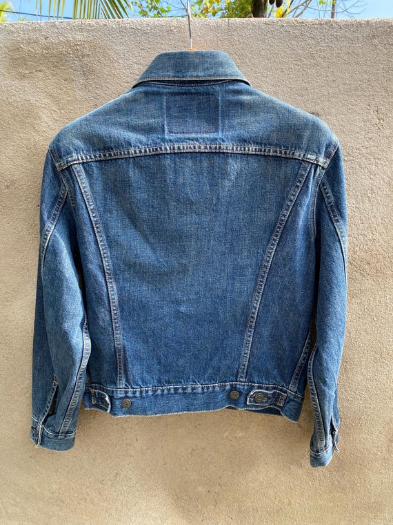 Size 38 Vintage Levi's 557 Big E Trucker Jacket Denime - Etsy