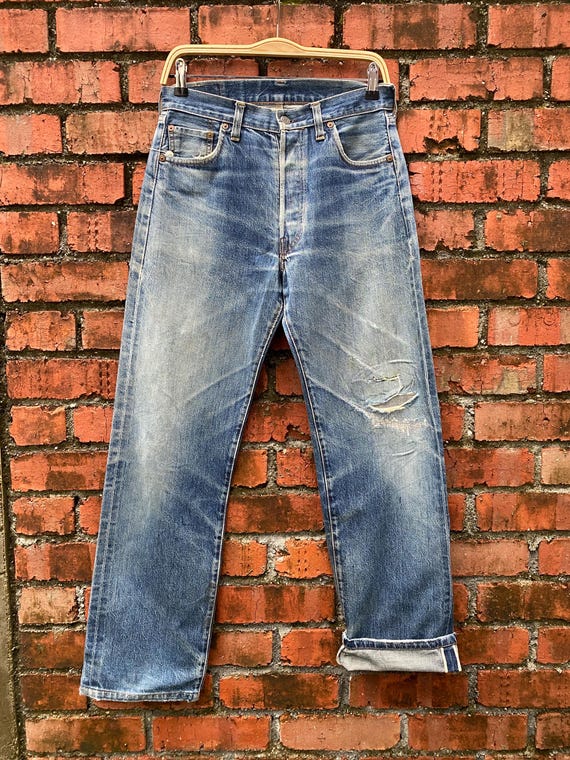 W30x31 Vintage Levi's 501xx Redline Big E Repaired USA - Etsy Israel