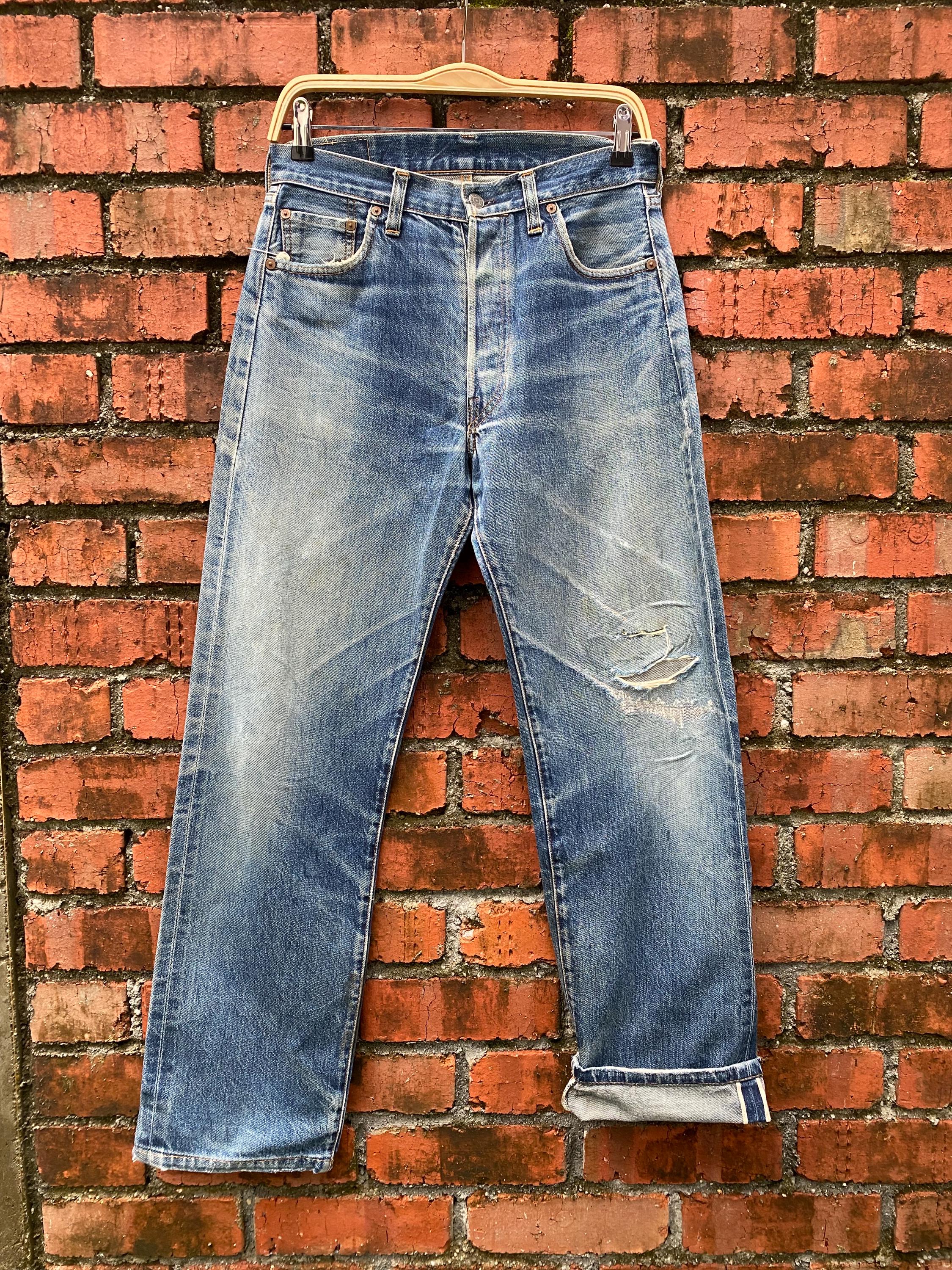 W30x31 Vintage Levi's 501xx Redline Big E Repaired USA - Etsy Israel