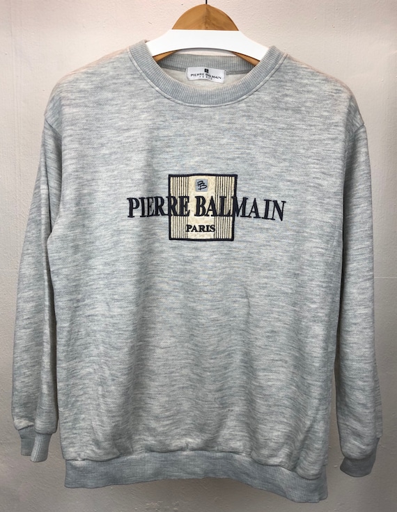 vintage rare balmain pierre balmain sweatshirt