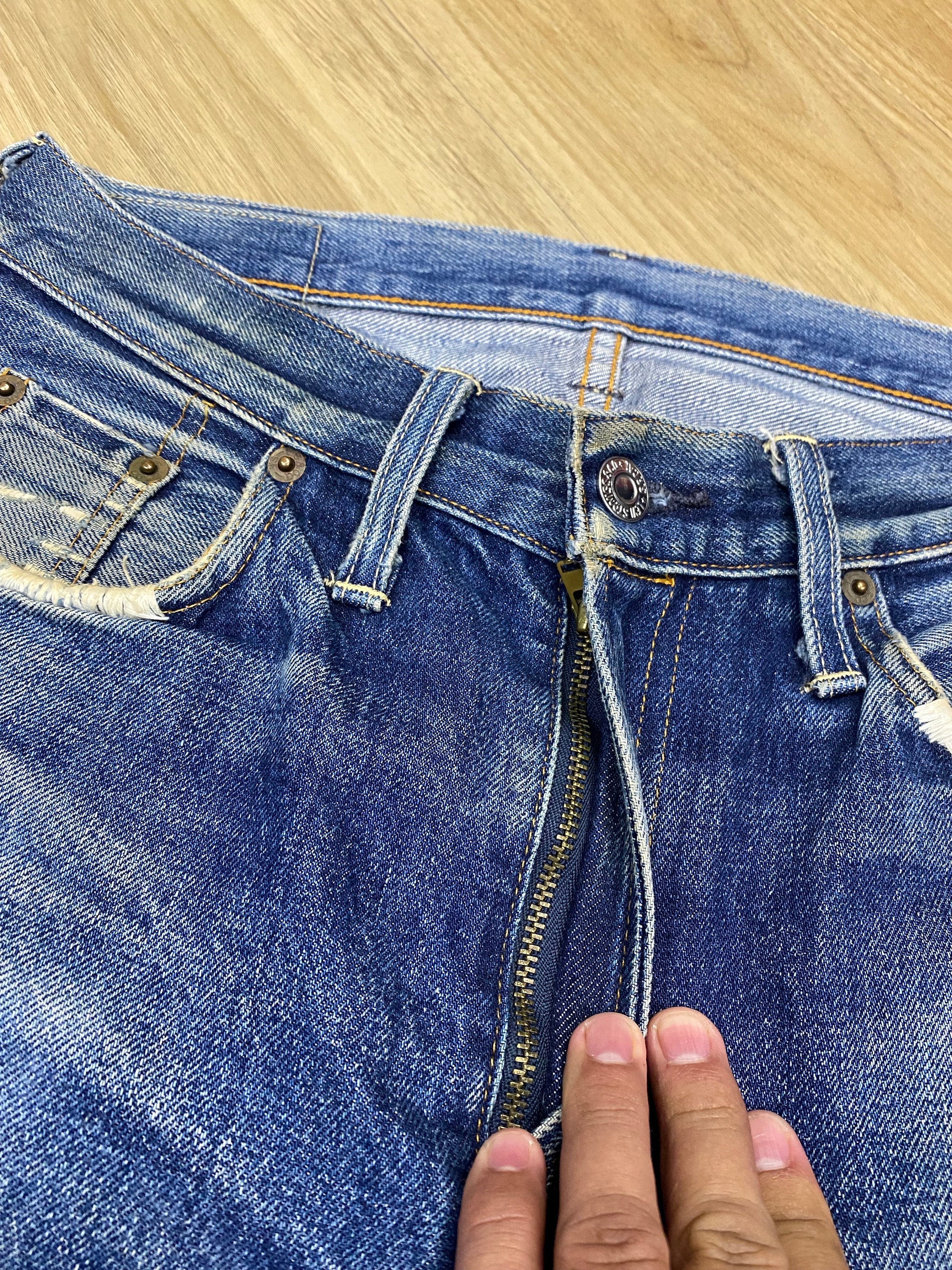 Size 30 Vintage Levi's 501zxx Zipper Redline Denime Big E - Etsy