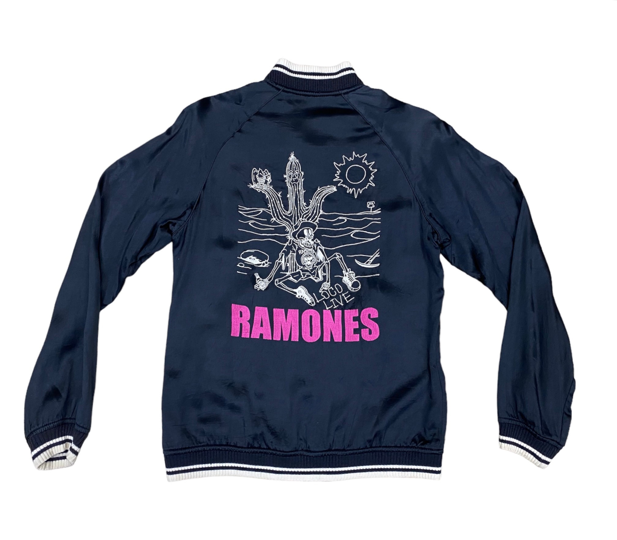 Vintage 90s Hysteric Glamour X Ramones Satin Jacket - Etsy Vintage 90s Hysteric Glamour X Ramones Satin Jacket - Etsy