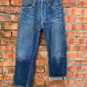 W31x29 Vintage Levi's 501xx Redline Big E Made in USA - Etsy