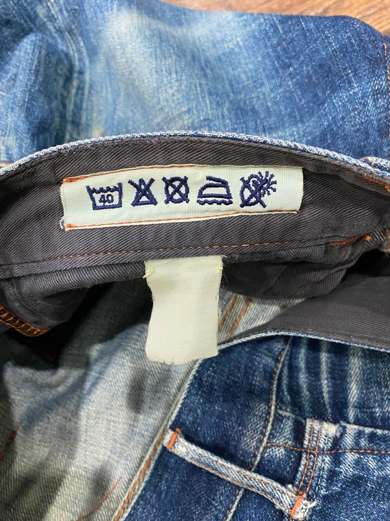 rare japanese jeans selvedge nice design - image 4