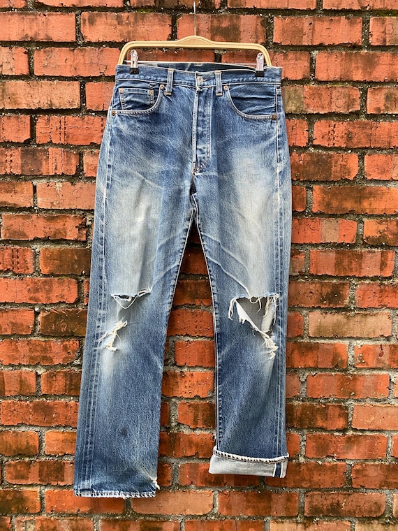 Levi’s 501xx W31L32 USA 524 エルパソ W32x32 Vintage Levi's 501xx Redline Big E Made in USA - Etsy