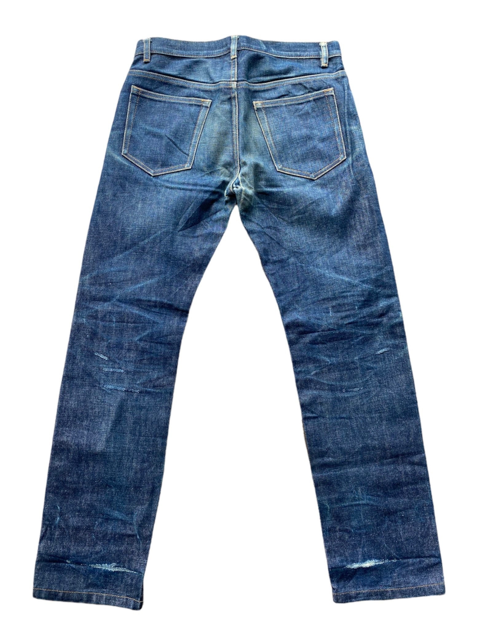 Size 30 A.P.C Japanese Brand Jeans Distressed Condition - Etsy