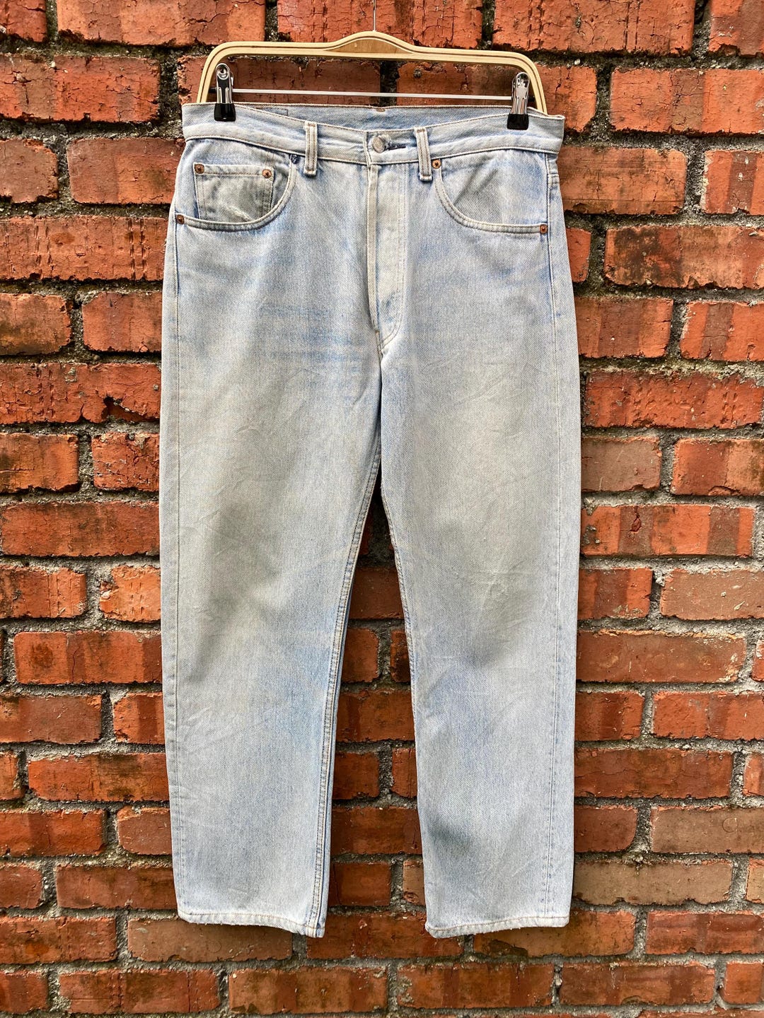 W32x28 Vintage Levi's 501 90s Made in USA Faded - Etsy Canada