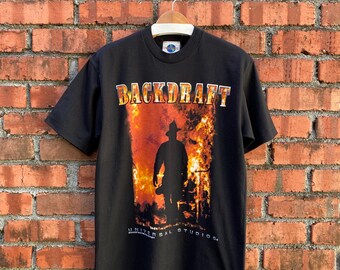 ヴィンテージ バックドラフト 映画 T シャツ - Etsy 日本