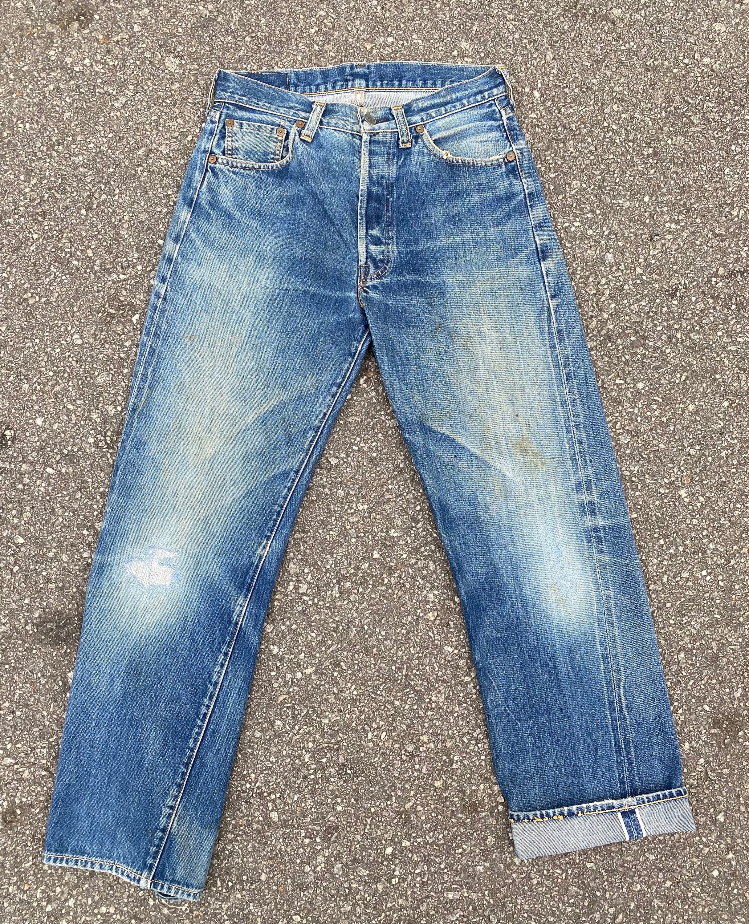 Size 29x28 Vintage Levi's 501xx Made in USA Redline Denime