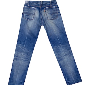 size 30 vintage reproduction levi&#39;s orange tab big E 606