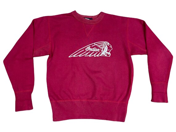 AYAANGARAGE Vintage 90s Indian Motorcycles Sweatshirt