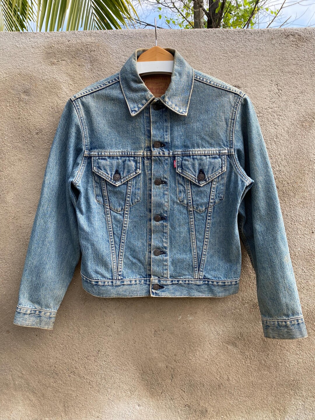 Size 36 Vintage Levi's 557 Big E Trucker Denime Jacket - Etsy Israel