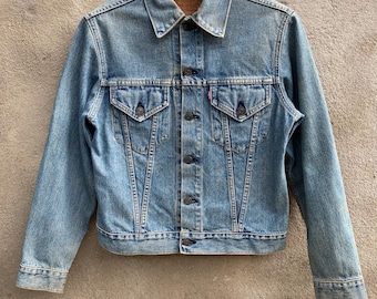 Size 36 Vintage Levi's 557 Big E Trucker Denime Jacket - Etsy Israel