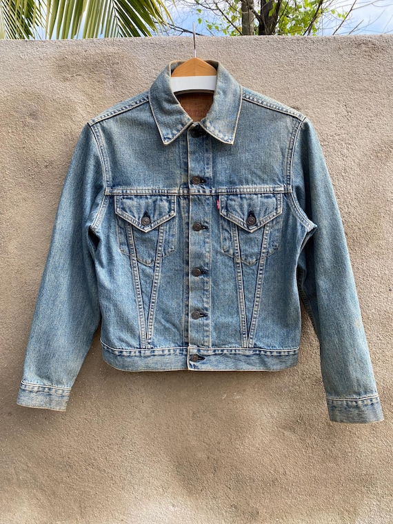 Size 36 Vintage Levi's 557 Big E Trucker Denime Jacket - Etsy