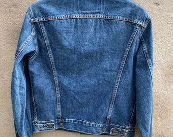 Size 38 Vintage Levi's 71557 Big E Trucker Denime Jacket - Etsy