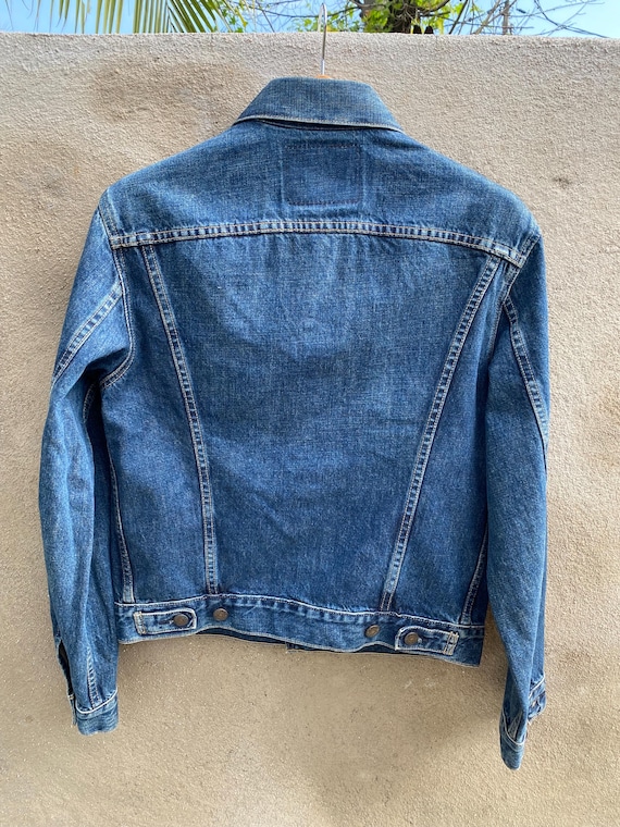 90s Levi’s 71557 big E denim Jacket 38 Size 38 Vintage Levi's 71557 Big E Trucker Denime Jacket - Etsy