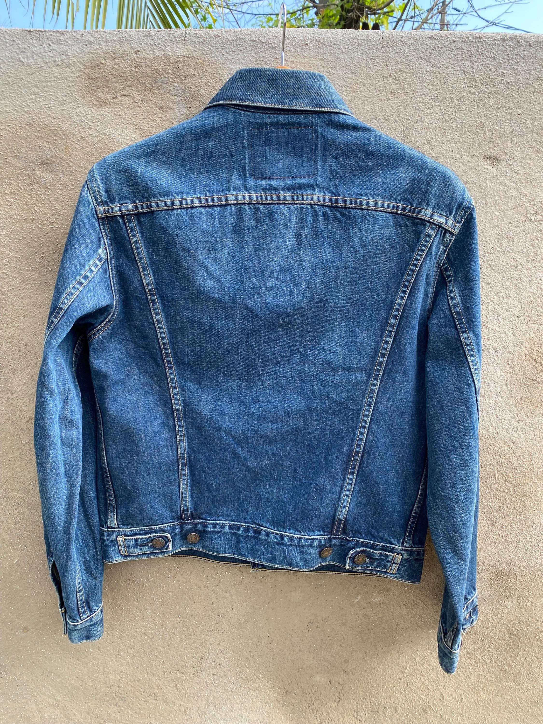 Size 38 Vintage Levi's 71557 Big E Trucker Denime Jacket - Etsy