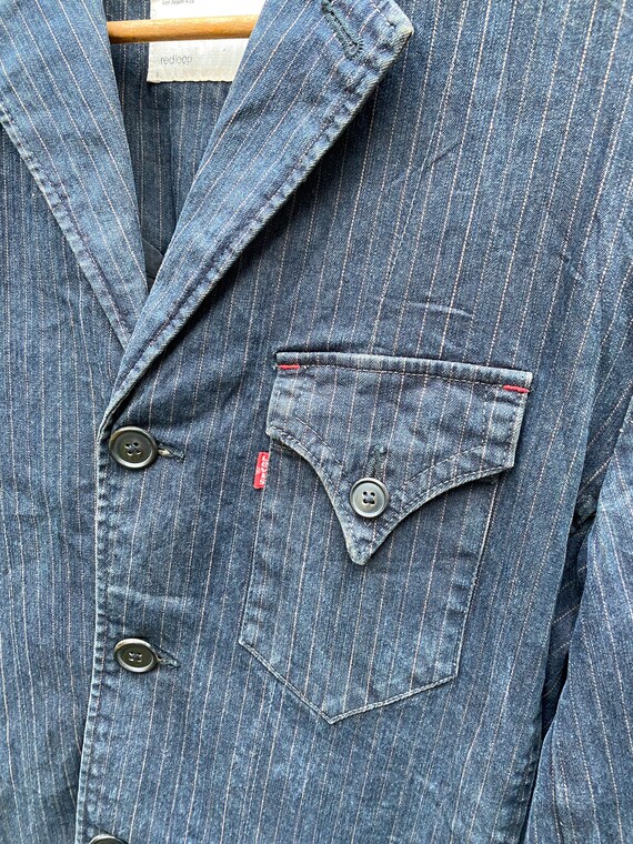 vintage levi's redloop blazer enginereed - image 5