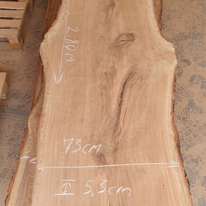 Live Edge Oak Wood Slabs Boards various small & large sizes ~5cm thick