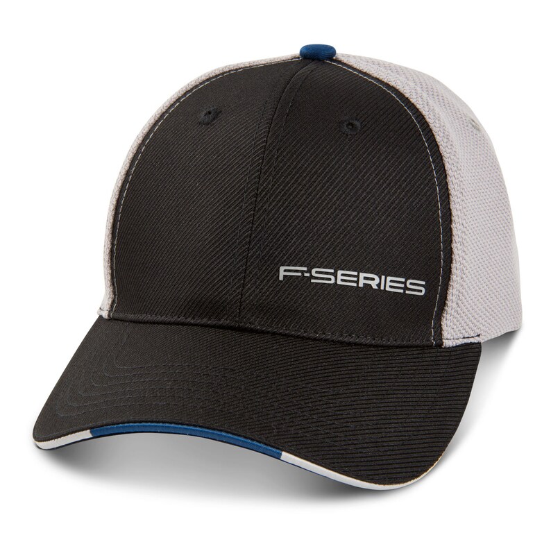 Ford F-Series Black and Gray Mesh Hat