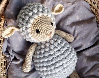 PATTERN ONLY Liam the Lamb Sheep Crochet Amigurumi