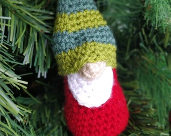 PATTERN ONLY Mini Gnome Zwerge Crochet Amigurumi doll Christmas