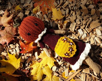 PATTERN ONLY Pumpkie Pumpkin Doll Crochet Amigurumi pattern