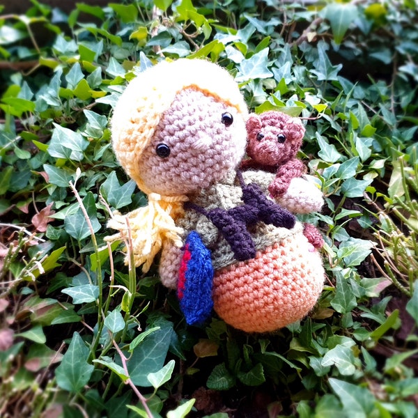 PATTERN ONLY Jane Goodall and Chimpanzee Amigurumi crochet iconic people anthropologist primatologist