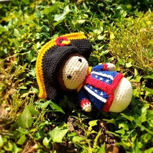 PATTERN ONLY Napoleon Bonaparte Amigurumi crochet iconic people France emperor