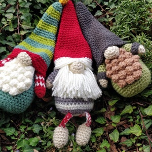 PATTERN ONLY crochet amigurumi gnome dwarf zwerge doll Christmas