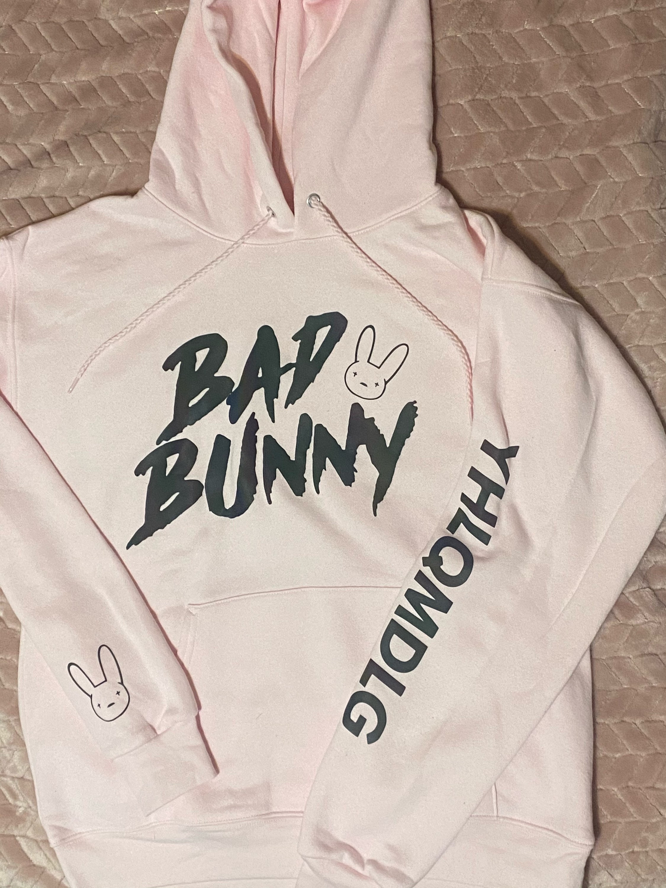Bad bunny hoodie Etsy