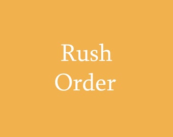 Rush order (1-2 days)