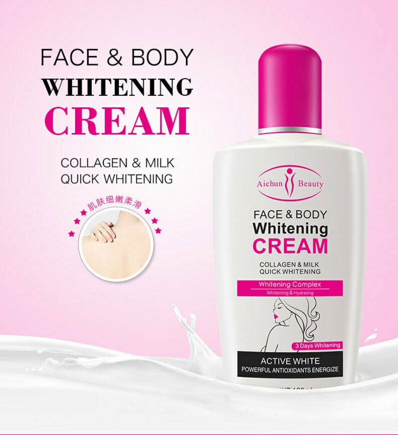 Face and Body Whitening Cream Etsy