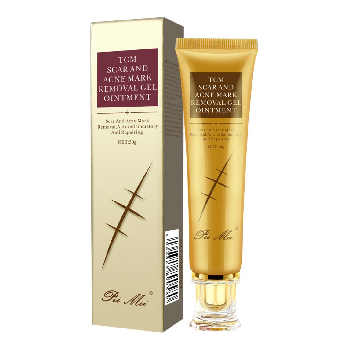 TCM Scar and Acne Mark Removal Ointment Gel for Wounds Cuts Etsy