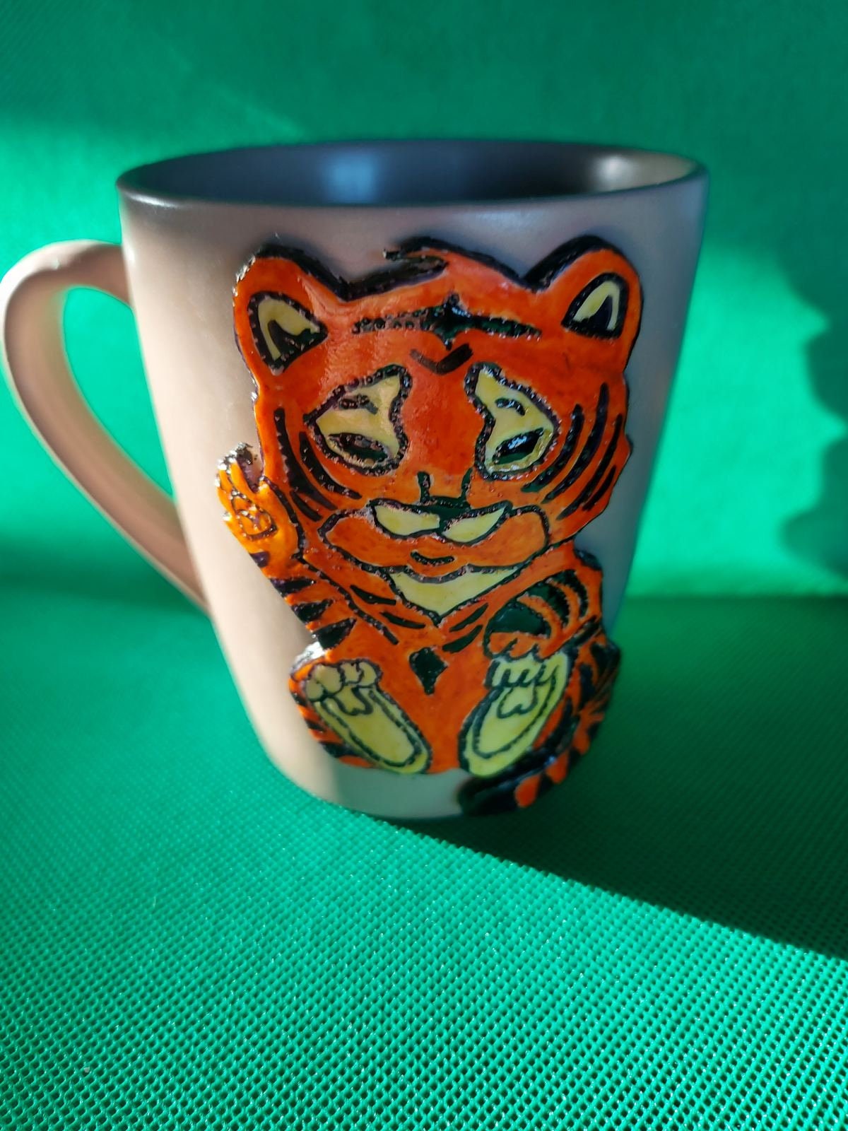 Tasse Décorée avec Tigre